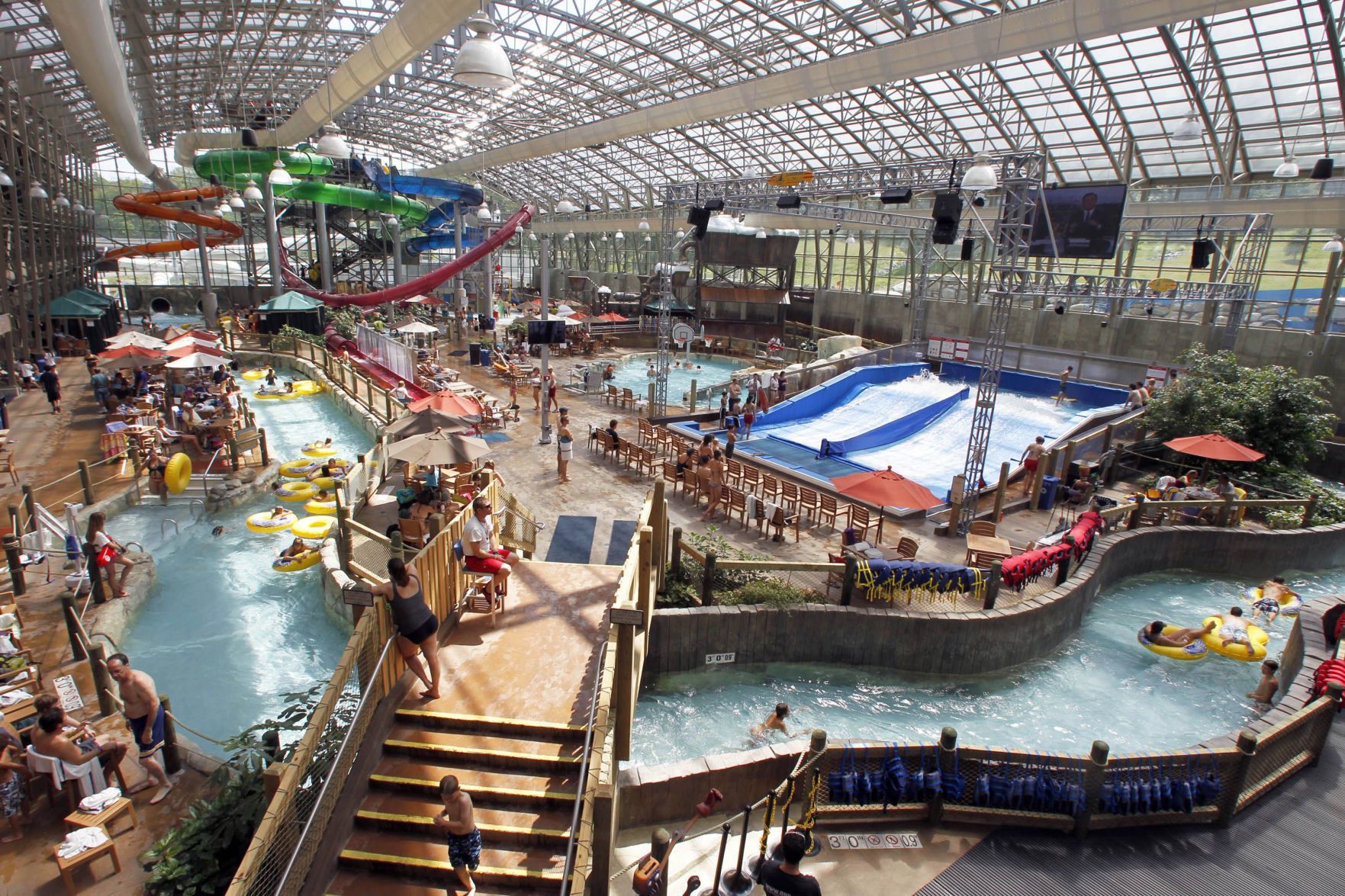 Indoor water park